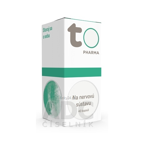 TOTO NA NERVOVÚ SÚSTAVU