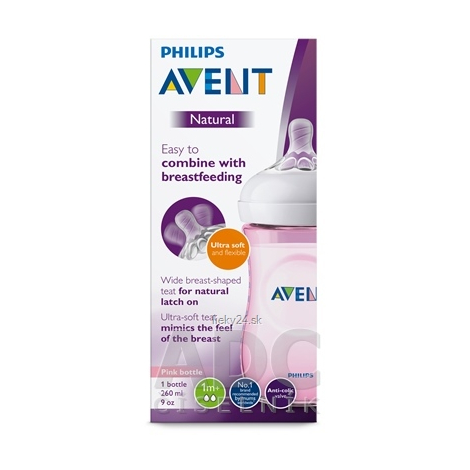 AVENT FĽAŠA Natural PP 260 ml