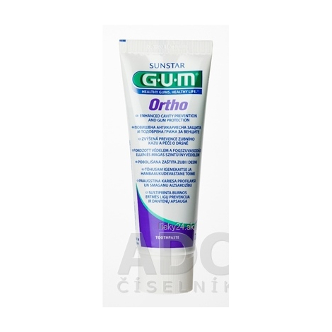 GUM Ortho zubný gel