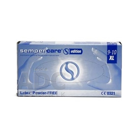 SEMPERCARE Vyšetrovacie rukavice Latex Edition