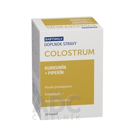 BABYSMILK COLOSTRUM + KURKUMÍN + PIPERÍN