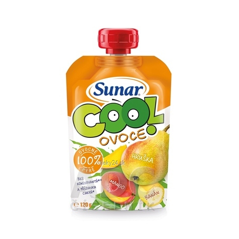 E-shop Sunar COOL ovocie Hruška, Banán, Mango