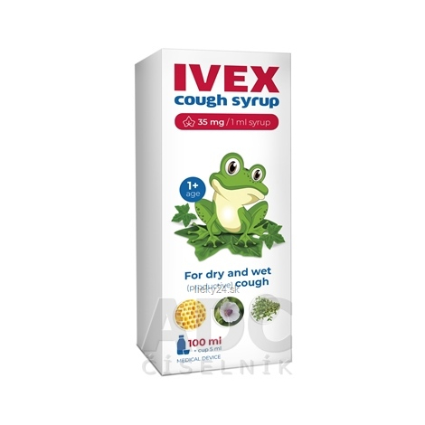 E-shop IVEX sirup na kašeľ