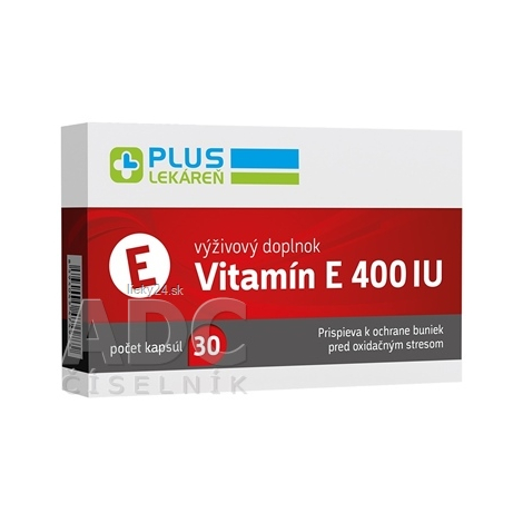 PLUS LEKÁREŇ Vitamín E 400 IU