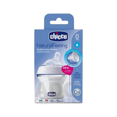CHICCO Fľaša dojčenská Natural Feeling