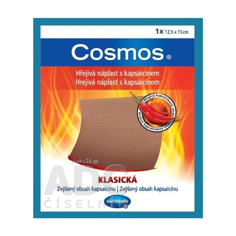 COSMOS Hrejivá náplasť s kapsaicínom KLASICKÁ
