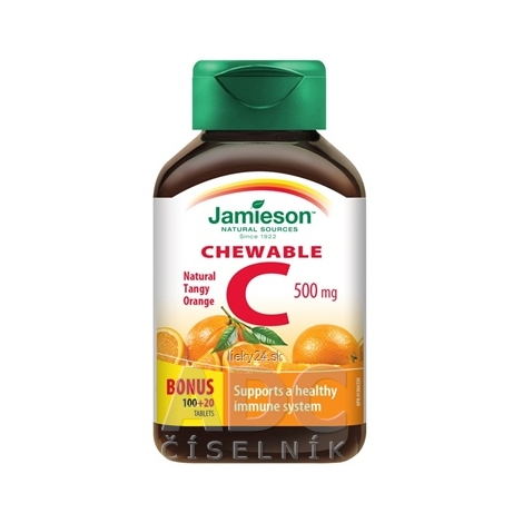 JAMIESON VITAMÍN C 500 mg pomaranč