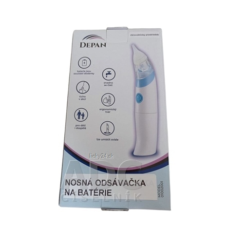 E-shop DEPAN Nosová odsávačka na batérie model 01002001