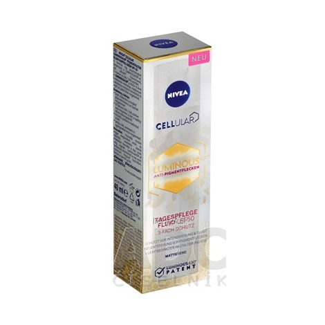 NIVEA CELLULAR LUMINOUS ochranný fluid OF50