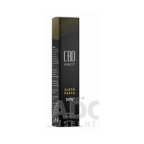 CBD Vincit zlatá pasta 50%