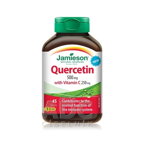 JAMIESON KVERCETÍN 500 MG S VITAMÍNOM C 250 MG