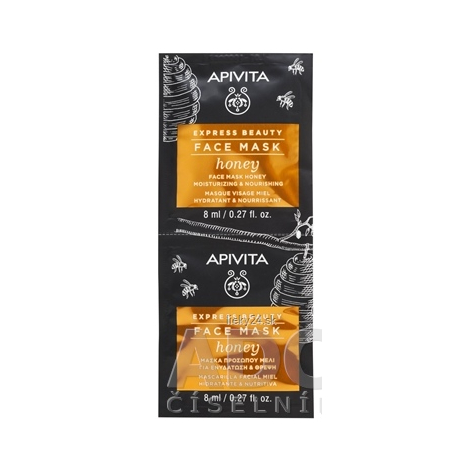 APIVITA EXPRESS BEAUTY FACE MASK honey