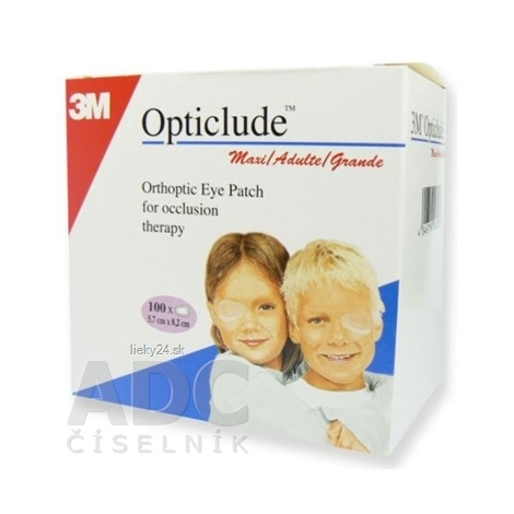 E-shop 3M Opticlude Maxi Očná náplasť [SelP]