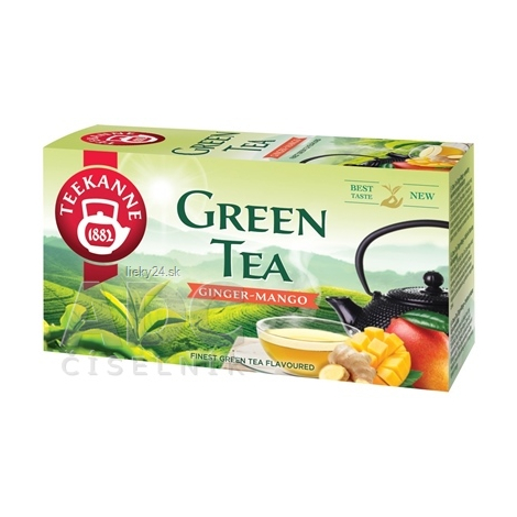 TEEKANNE GREEN TEA GINGER - MANGO