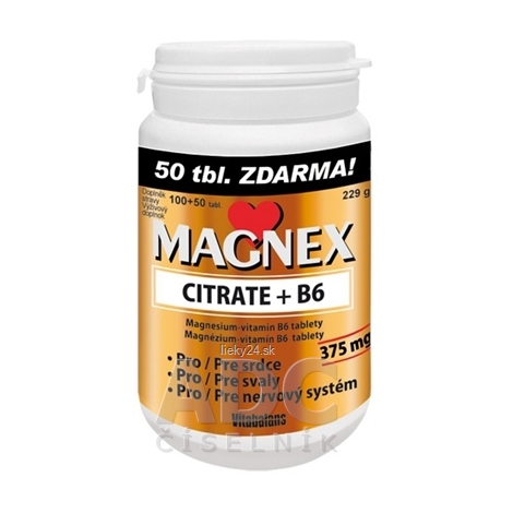 Vitabalans MAGNEX CITRATE + B6