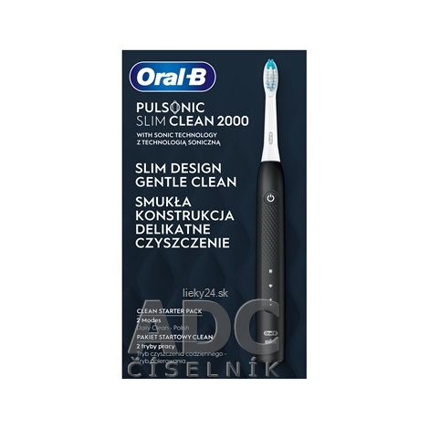 Oral-B PULSONIC SLIM CLEAN 2000 Black