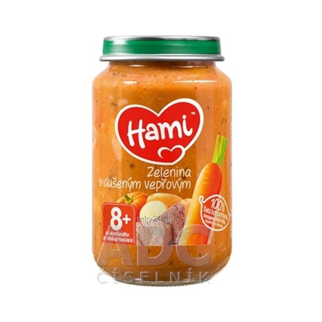 E-shop Hami príkrm Zelenina s duseným bravčovým