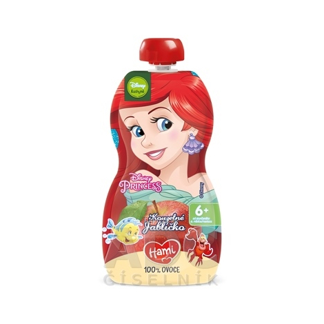 Hami Disney Princess ovocná kapsička Jabĺčko