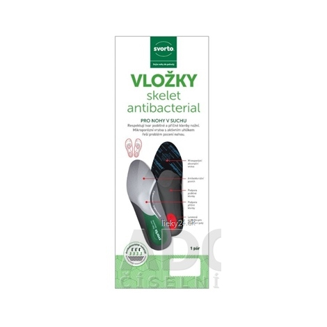 svorto VLOŽKY skelet antibacterial 055