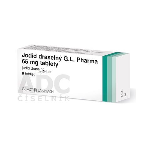 E-shop Jodid draselný G.L. Pharma 65 mg
