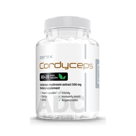 Zerex Cordyceps extrakt 500 mg