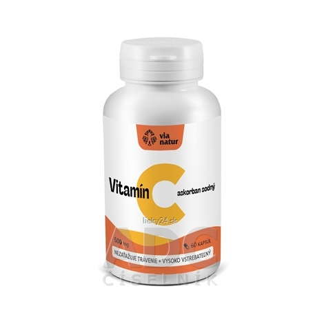 Via natur Vitamín C askorban sodný 500 mg