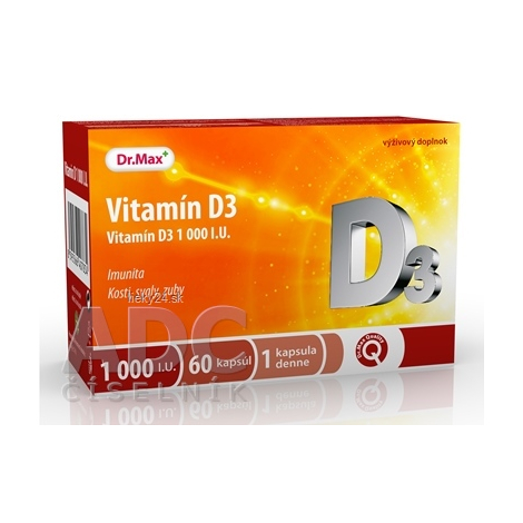 Dr.Max Vitamín D3 1000 I.U.