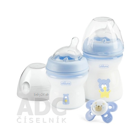 CHICCO Set darčekový Natural Feeling + Air cumlík