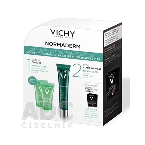 VICHY NORMADERM NIGHT PACK 2016