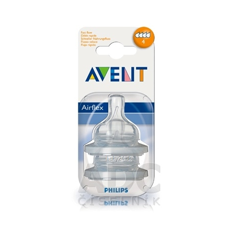 AVENT CUMLÍK na fľašu Klasik 4 otvory