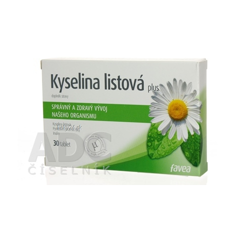 FAVEA KYSELINA LISTOVÁ PLUS