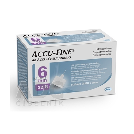 ACCU-FINE 32G (0,23 mm x 6 mm)