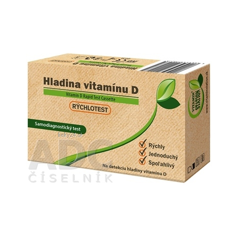E-shop VITAMIN STATION Rýchlotest Hladina vitamínu D