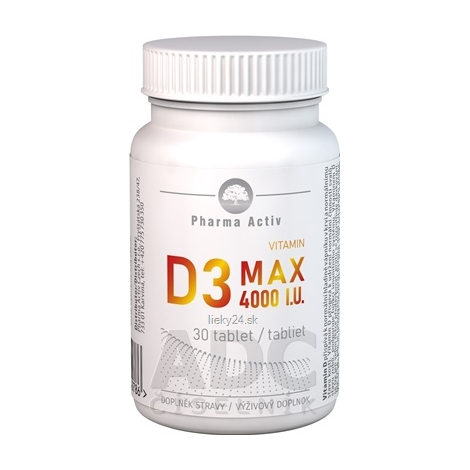 Pharma Activ Vitamin D3 MAX 4000 I.U.