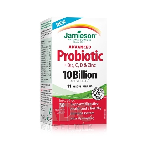 JAMIESON ADVANCED PROBIOTIC 10 MILIÁRD