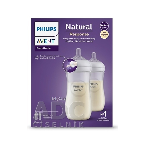 AVENT FĽAŠA Natural Response 330 ml