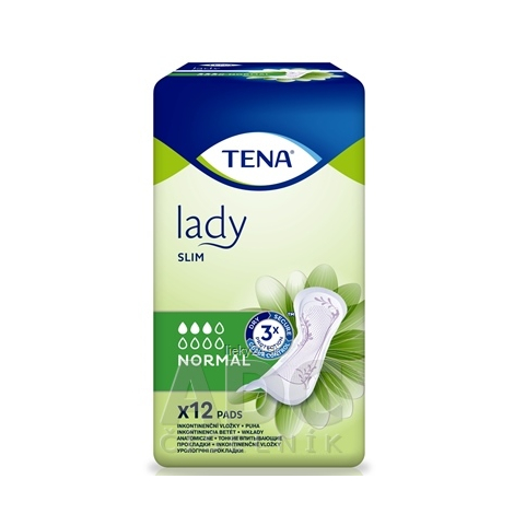 E-shop TENA Lady Slim Normal absorpčné vložky pre ženy 12 ks