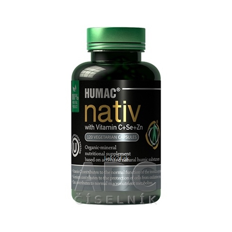 HUMAC nativ s Vitamínom C+Se+Zn