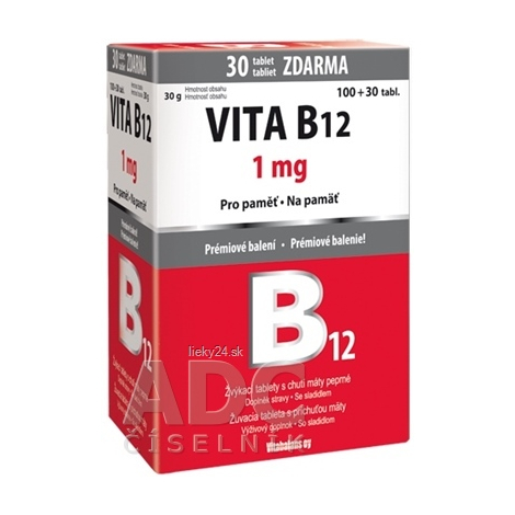 Vitabalans VITA B12 1 mg