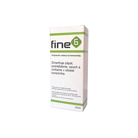 Fine 6 olej na hemoroidy 50 ml