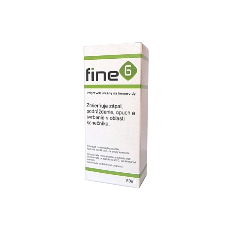 Fine 6 olej na hemoroidy 50 ml