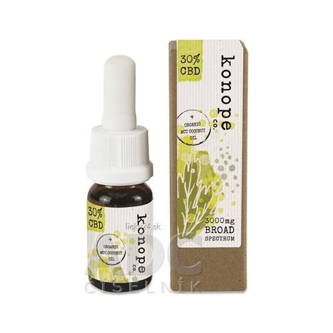 konope co. 30% + ORANICKÝ MCT KOKOSOVÝ OLEJ