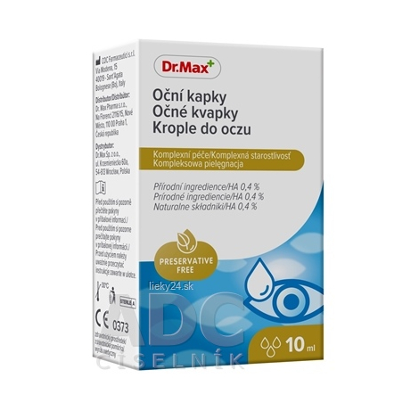 Dr.Max Očné kvapky Komplexná starostlivosť