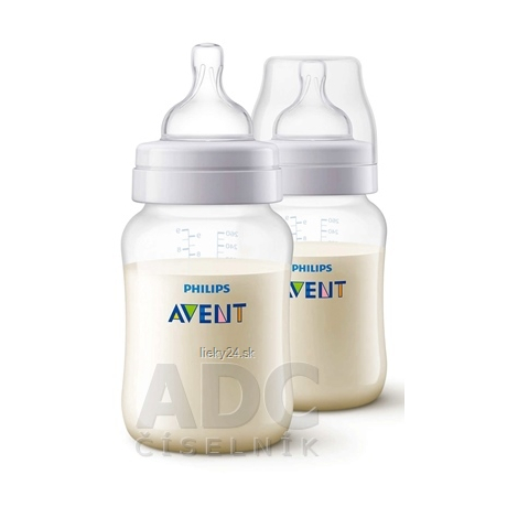 AVENT FĽAŠA PP Antikolik 260 ml Duo