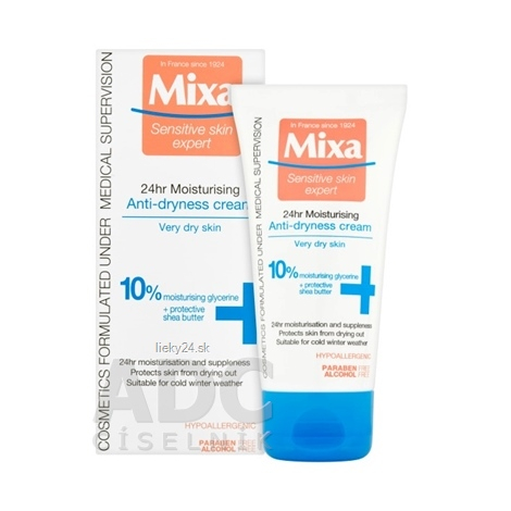 Mixa Anti-dryness cream 24hr Moisturising