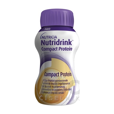 Nutridrink Compact Protein s príchuťou hrejivého zázvoru 24x125 ml