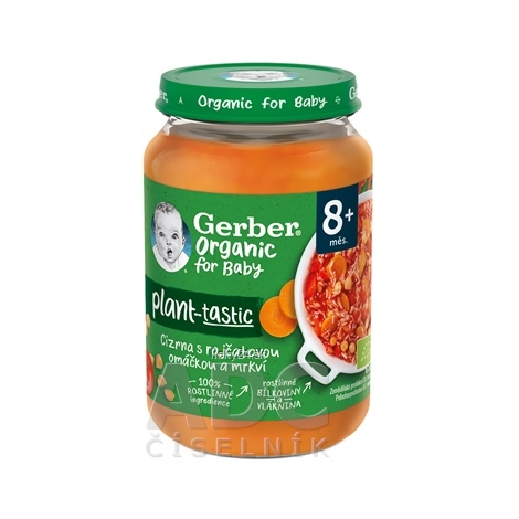 Gerber Organic 100% Rastlinný príkrm