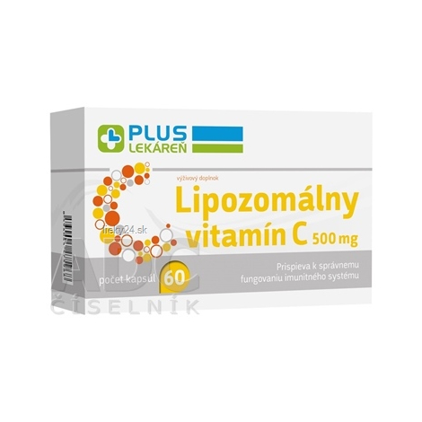 PLUS LEKÁREŇ Lipozomálny vitamín C 500 mg