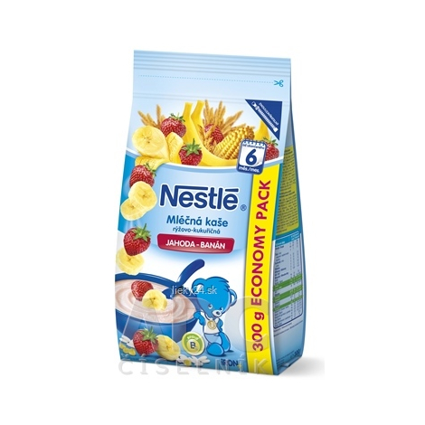 Nestlé Mliečna kaša JAHODA - BANÁN