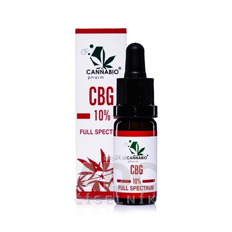 CANNABIOpharm CBG 10% FULL SPECTRUM